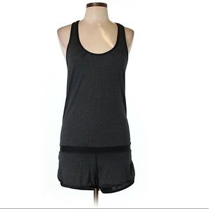 Lululemon Sweat Your Butt Off Halter Romper Black